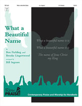 What a Beautiful Name Handbell sheet music cover